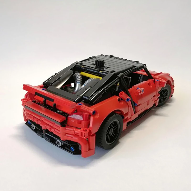 Champion Speed Cars Moc Baustein Mix Wettbewerb Modulares Gebäude Modell Technologie Ziegel DIY Montage Spielzeug Urlaub Geschenke