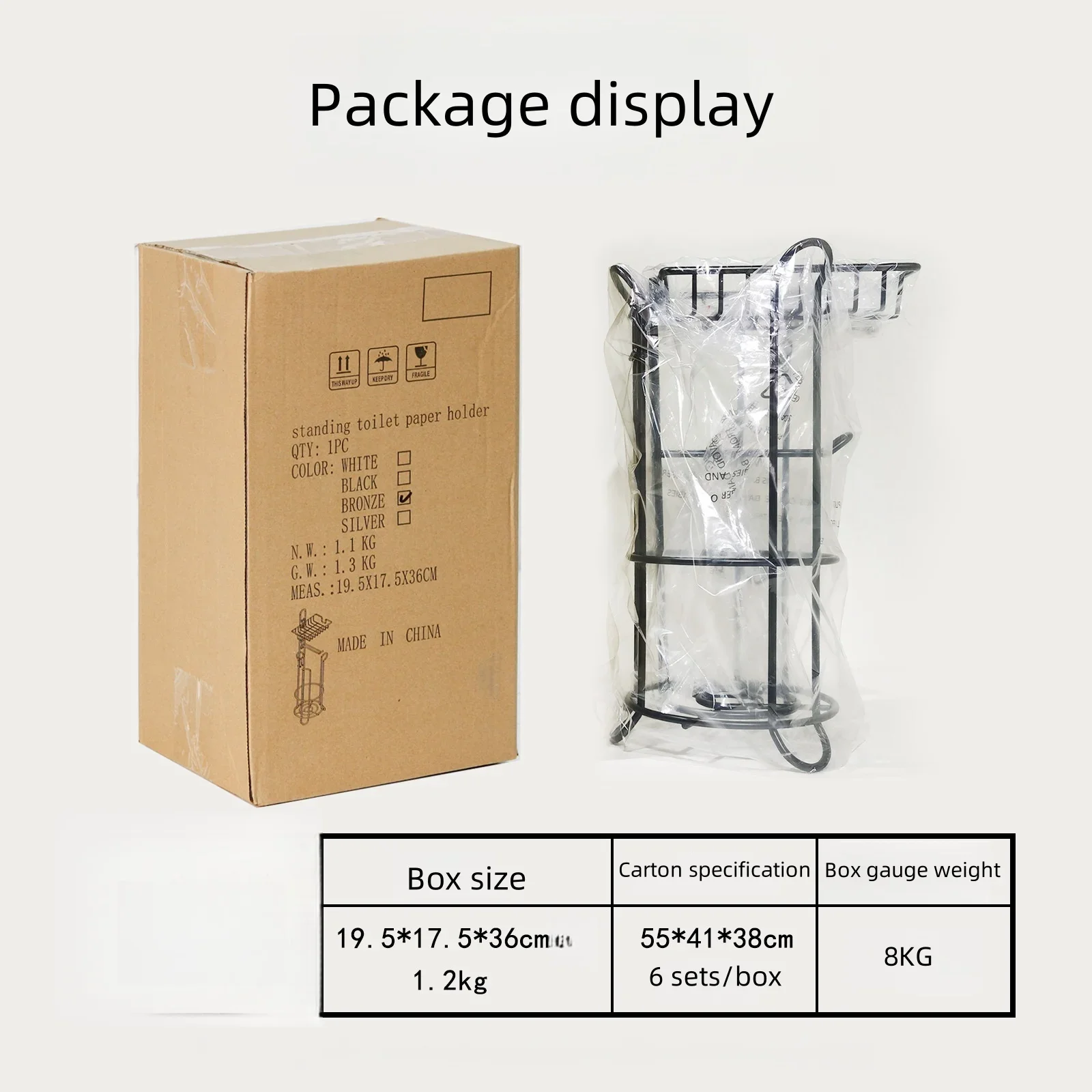 Black Kitchen Paper Towel Holder Creative Table Toilet Roll Paper Storage Racks  Wrap Paper Towel Organizer Rack bathroom