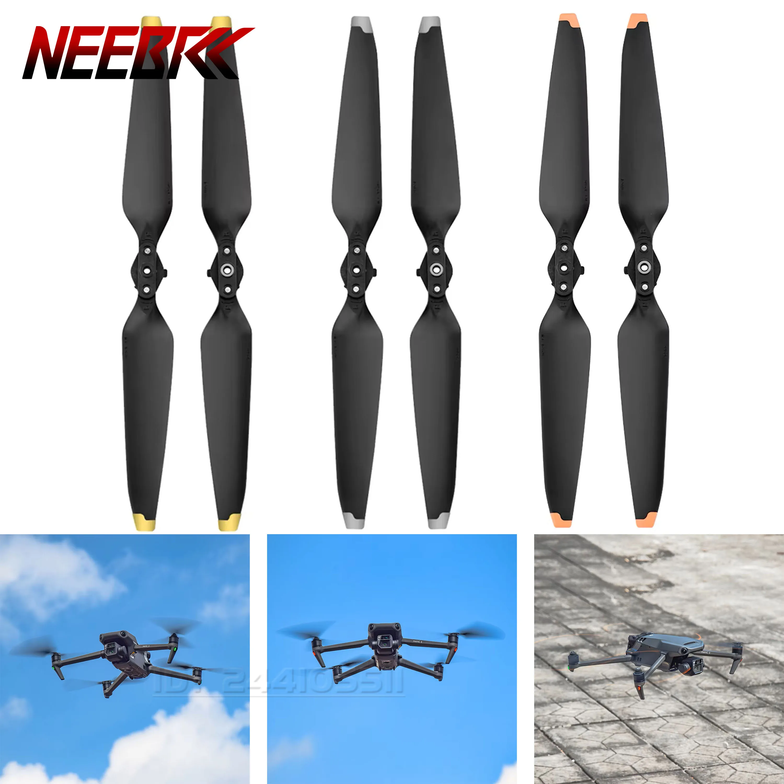 

9453 Drone Prop Foldable Blade CW/CCW 9453F Propellers for DJI Mavic 3/Mavic 3 Cine Quadcopter Replacement Accessories Toy Part