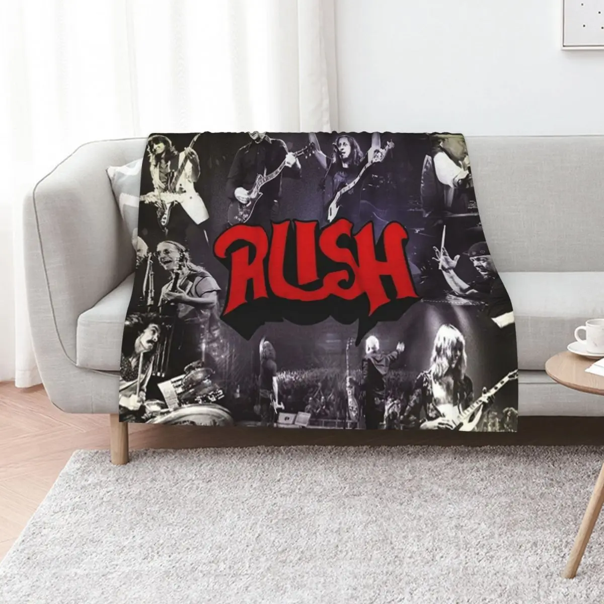 Concert Tour RushBand Best Moments || 010 Throw Blanket Thin Luxury Designer blankets ands Heavy Tourist Sofa Quilt Blankets