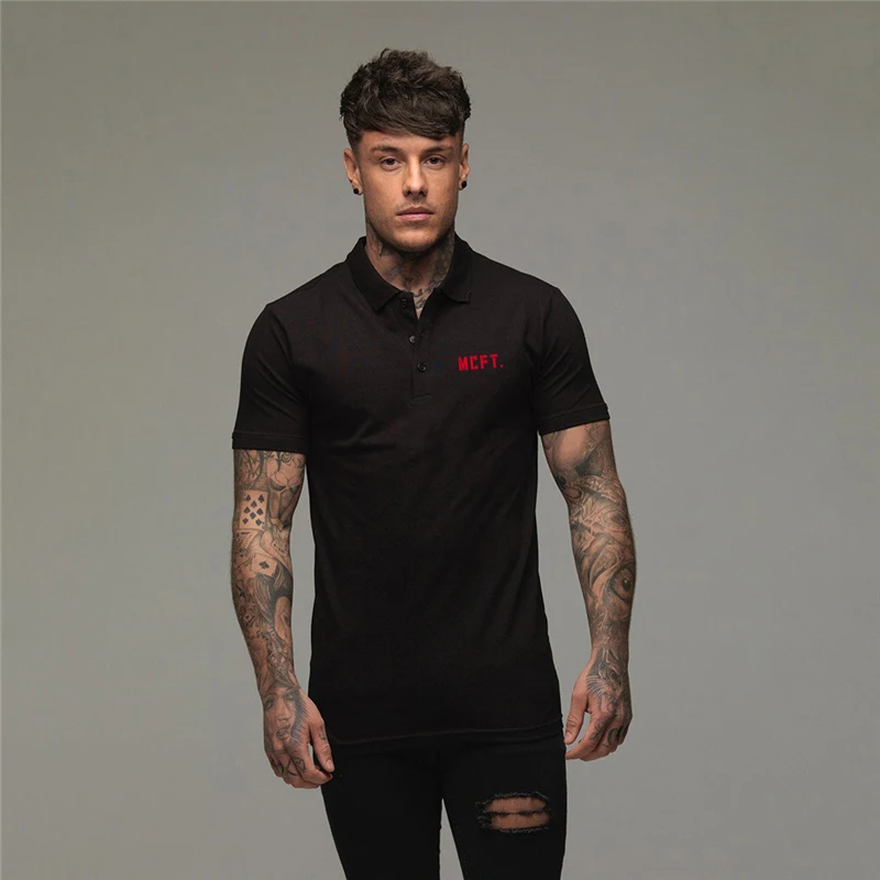 New Classic Cotton Men Polo Shirt Short Sleeve Breathable Shirt Multicolour Clothing Summer Streetwear Casual Fashion Tops