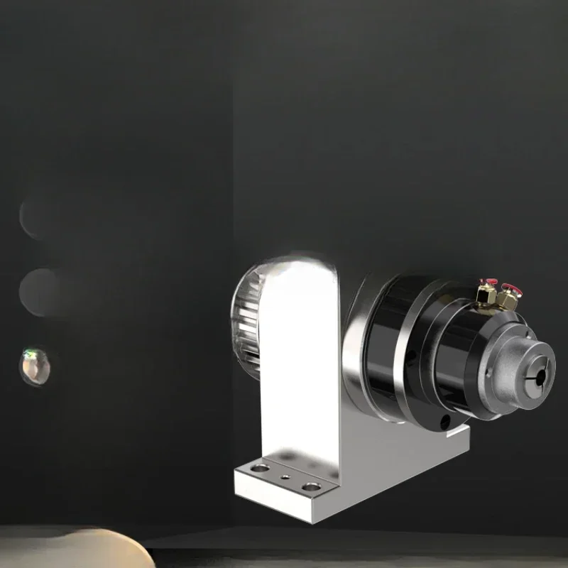

Empty rotating pneumatic chuck spindle seat