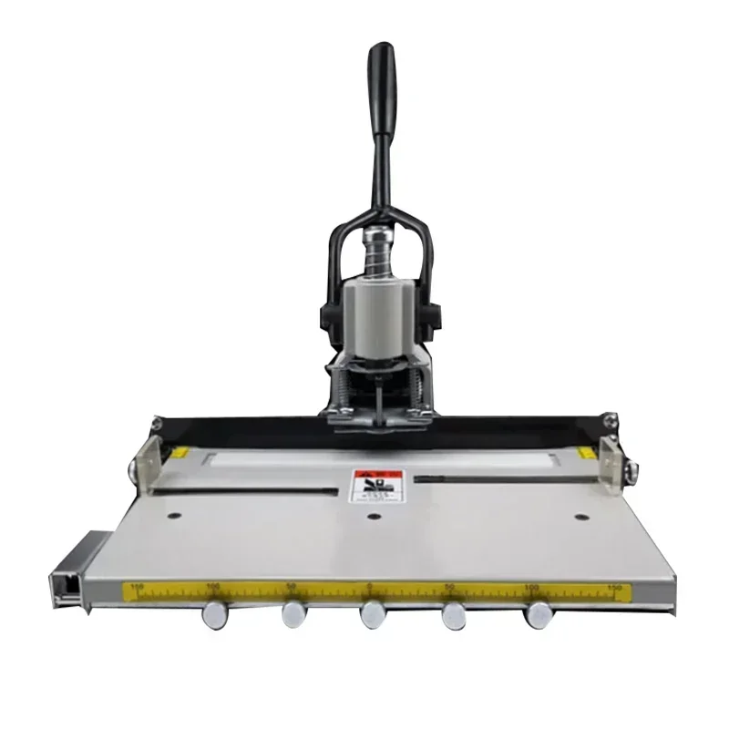 Office 220V positioning binding punching machine office voucher document binding machine single hole platform mobile punching bo