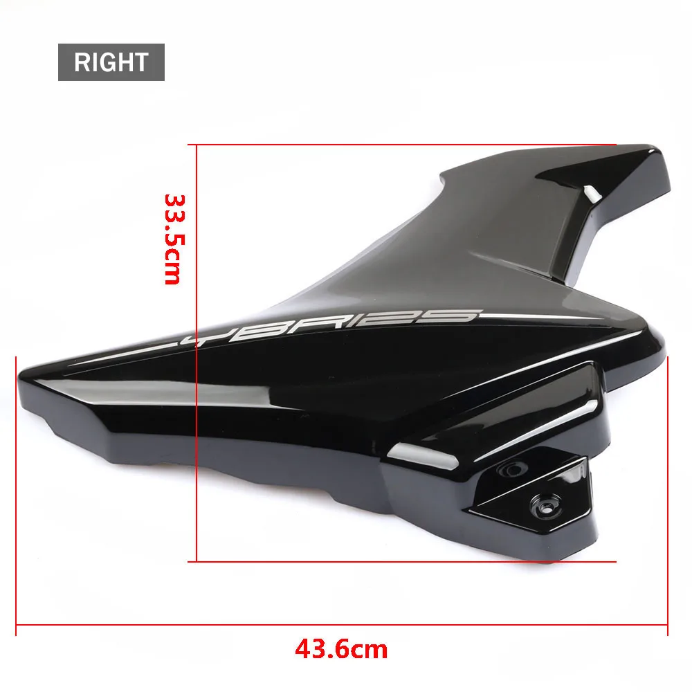 Motorcycle Battery Side Cover Panel Shell Fairing Guard for YAMAHA YBR 125 Custom YBR125K YBR 125K 125 K 2016 - 2019