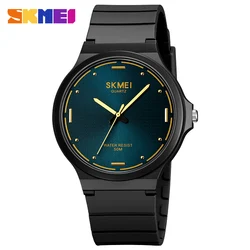 SKMEI Simple TPU Strap 3Bar Waterproof Watches New Style Casual Quartz Wristwatches Mens For Male Time Clock reloj hombre