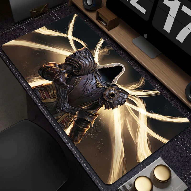 

Diablo 4 Large Gaming Mouse Pad Gamer Non-Slip Computer Carpet Locking Edge Mouse Mat Game Rubber Mousepad HD Print Keyboard Mat