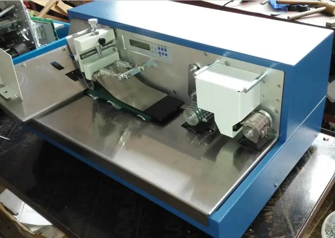 Semi-automatic Postmark Printing Machine Envelope Postal Postmark Stamping Franking Machine