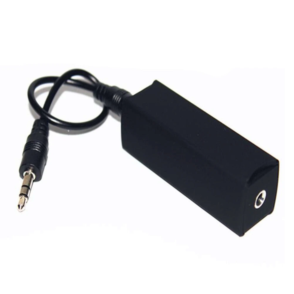 Ground Loop Noise Isolator Anti-Interference Safety Accessory with 3.5mm Cable Stereo Car Audio Auxiliary Cable