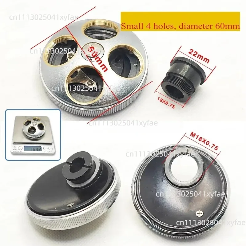RMS Biological Metallographic Microscope Objective Lens Converter, Multiple Specifications Nosepiece