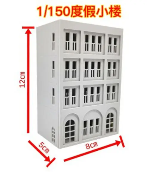 1/144  building model building house model model house modern architecture