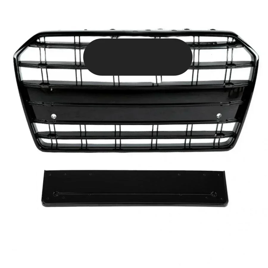 

Car Front Grille For S6/RS6 Style Front Bumper Grille Mesh Hood Grill Grille for A6/S6 C7 16-18 For S6 Grill