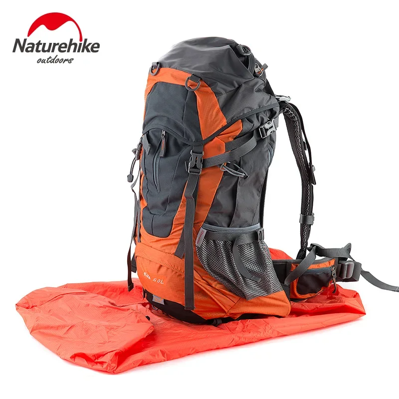 NatureHike 20~75L Bag Cover Waterproof Rain Cover For Backpack Camping Hiking Cycling School Backpack Luggage Bags Dust Covers