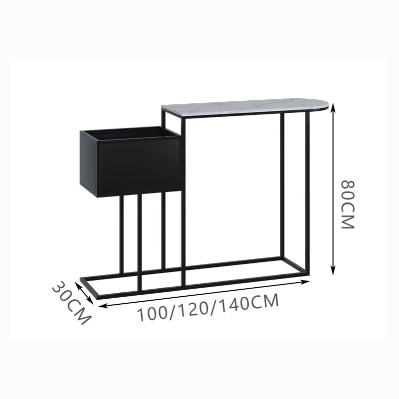 Nordic Furniture Console Tables Design Luxury Modern Corner Table Simple Gorgeous Mesa De Entrada Furniture Living Room