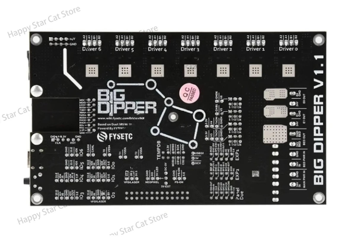 Board Duet 3 Mini 5 + Wifi Upgrade Moederbord 3D Printer Control Board Voor Voron BLV 3D Printer CNC Machine