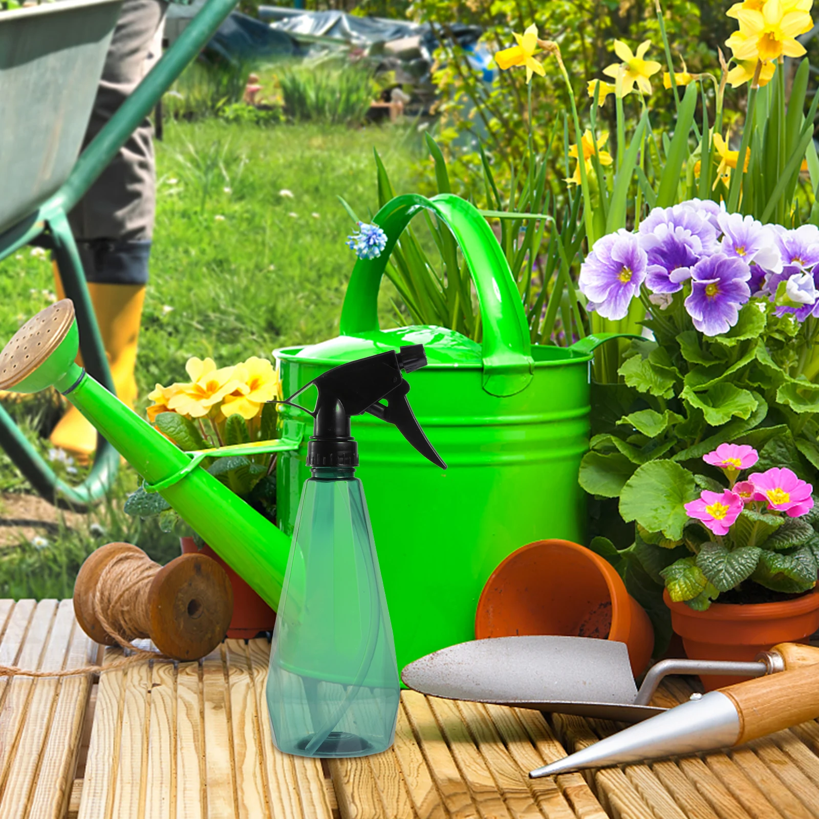 

3Pcs Watering Can Sprinkling Bottle for Plants Indoor Garden Safe Durable Reusable Portable Hairdressing Kitchen Gardening