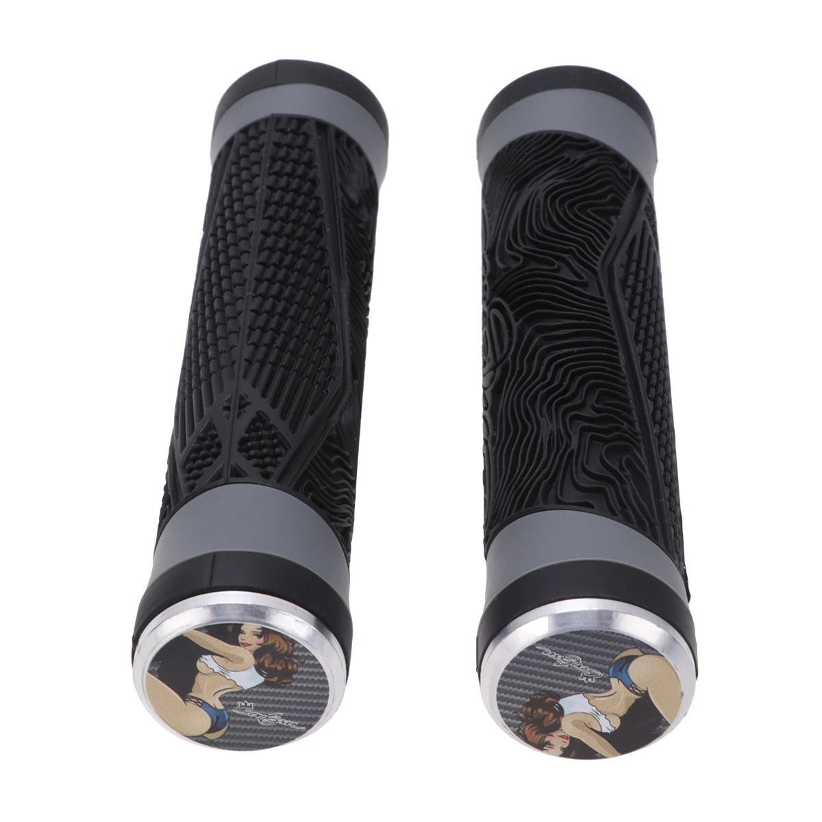 

Anti-slip Handle Cover Silicone Handlebar Ends Cycling Grips Road Skid-proof Bikes