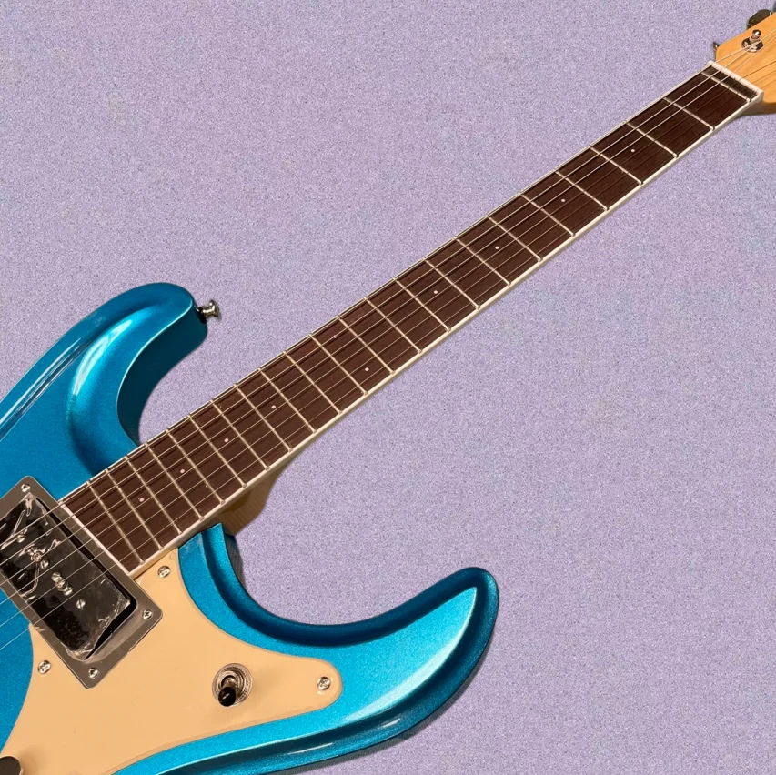 Guitare électrique bleue métal - Electric Guitar Beginner avis et prix