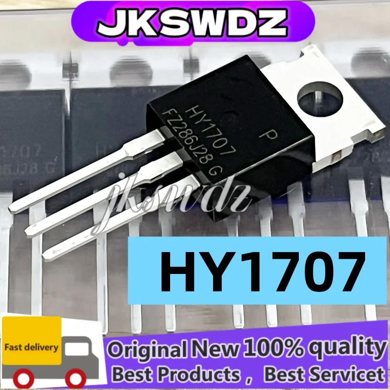 

10/30/50 Uds 100% Original nuevo HY1707 HY1707P HY 1707 1707P TO-220 80A 75V triodos comunes para controladores