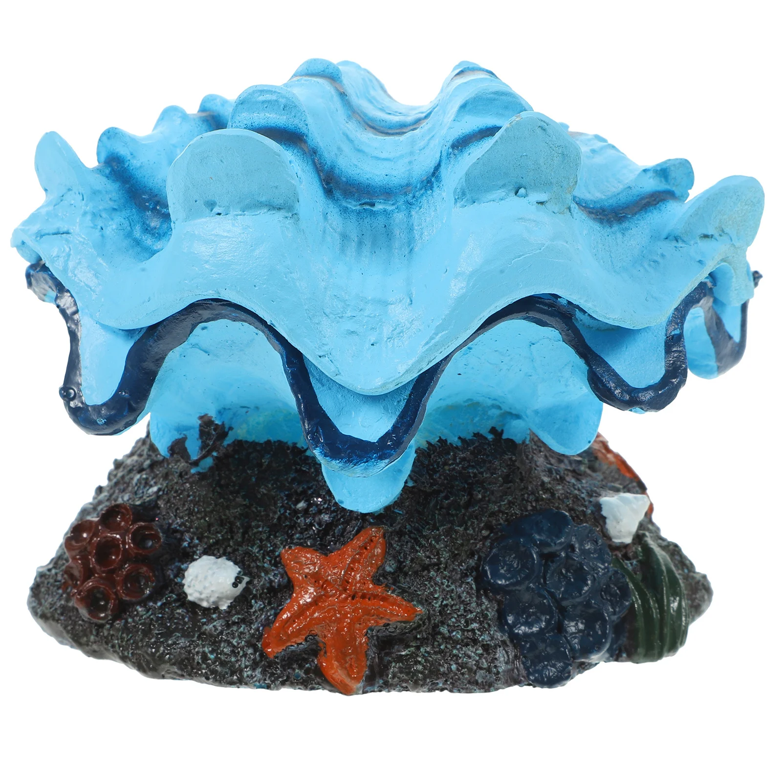 

Lifelike Resin Shell Aquarium Air Stone Fish Tank Bubble Diffuser Oxygen Supply Fish Tank Decor Aquarium Bubbler Decorations