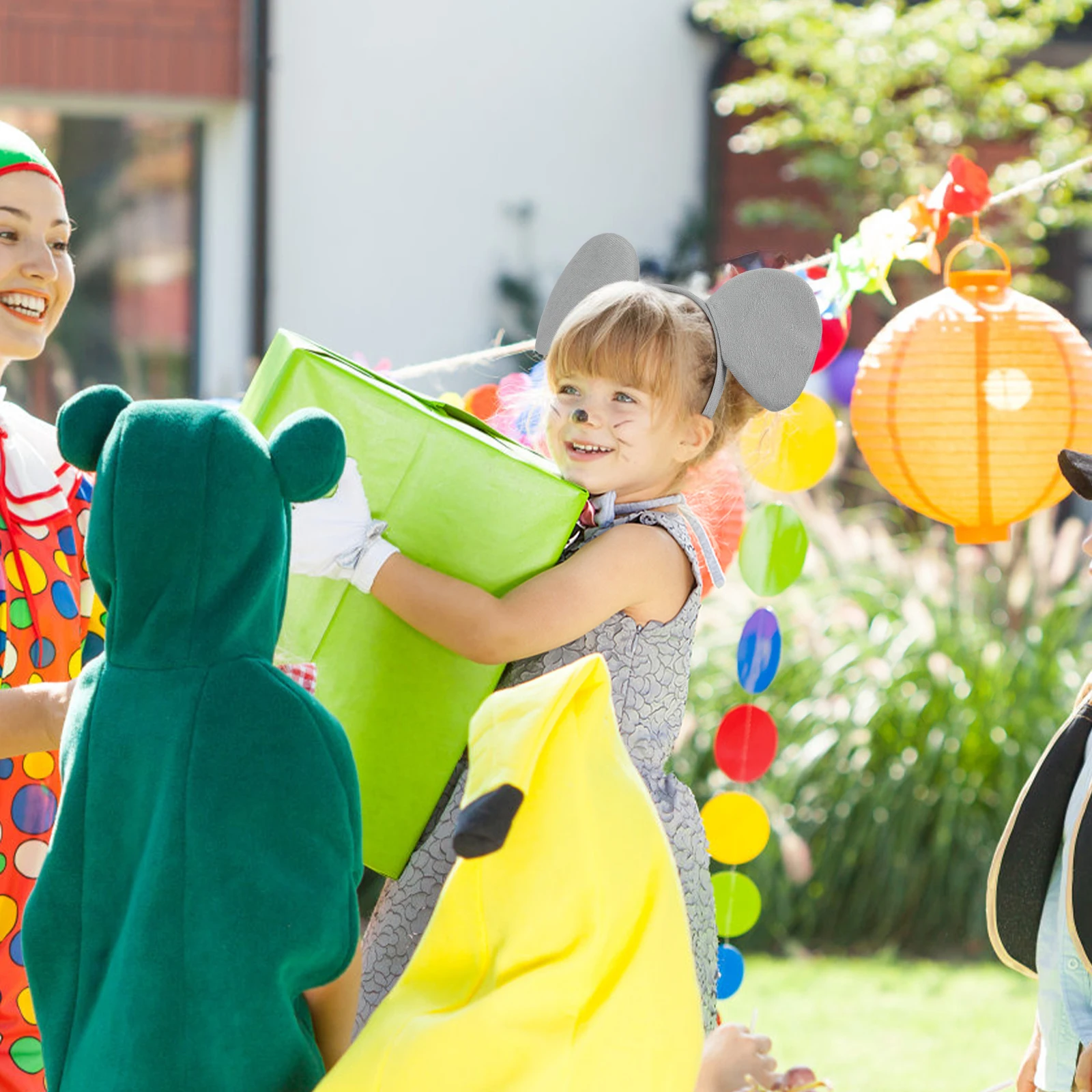 

Animal Ears Headband Elephant Design Cute Women Headdress for Costume Parties Masquerade Stage Performance Holiday Photo Prop