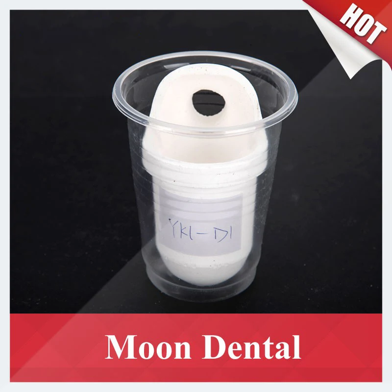 4 Pieces Dental Lab Centrifugal Casting Machine's Tool YKL-D1 Vertical Quartz Crucible for Casting Metal Alloy