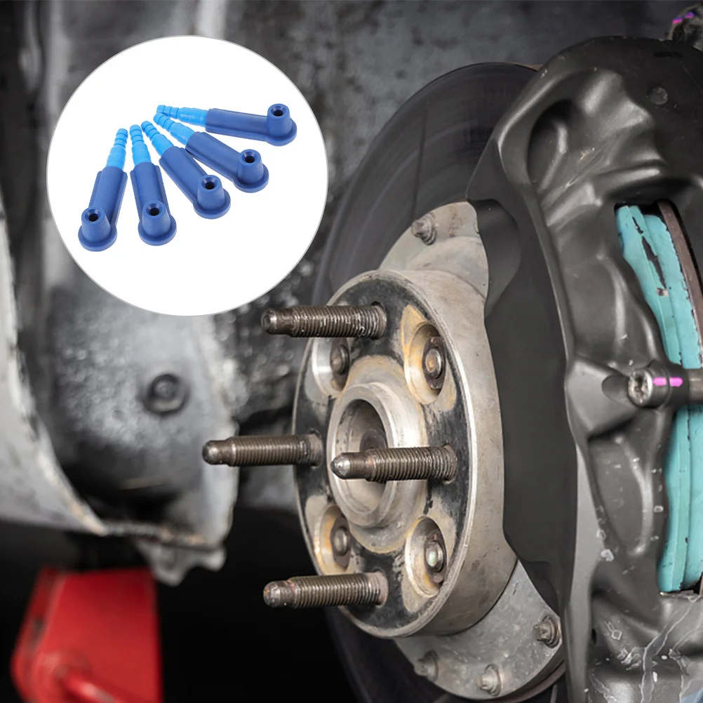 

6pcs Fluid Tool Brake Bleeder Adapter Set For Car Brake Fluid Exchange Pump Oil Bleeder Connector Car Supplies Repair Tools