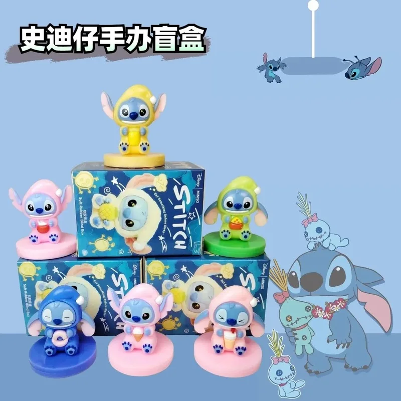 

Stitch'S Bizarre Diary Series Blind Box Stitch Handmade Trendy Toy Doll Desktop Ornament Doll Children'S Toy Birthday Gift