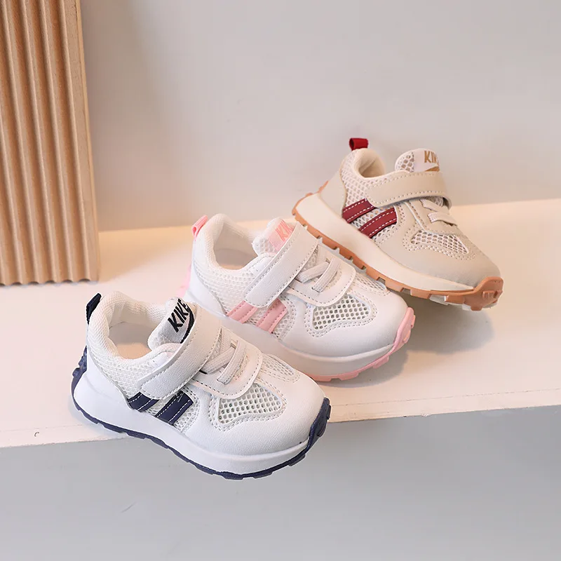 

New Breathable Children Leisure Shoes Toddler Comfort Lightweight Baby Boys Girls Sneakers Soft Sole mesh Kids Casual Shoes
