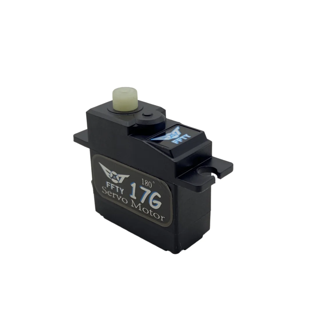 Silnik mikro-serwo 17G 180 °   Silnik 6V moment obrotowy 2,3kg·cm plastikowa przekładnia lekki RC 1/12 MN82 99S 168 78 model samolotu statywka stałopłatowa robot