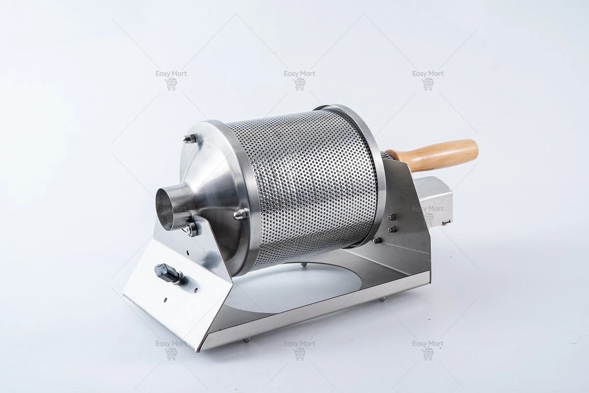coffee bean roaster machine electric Strong And Durable Direct Fire Coffee Roasting Quartz Glass Visualization