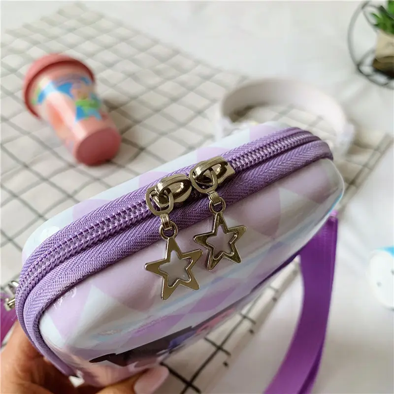 Sanrio kuromi Women\'s Crossbody Bag My Melody kuromi Anime Hard Shell Bag Fashion kids Coin Purse Fashion Girl Phone Bag