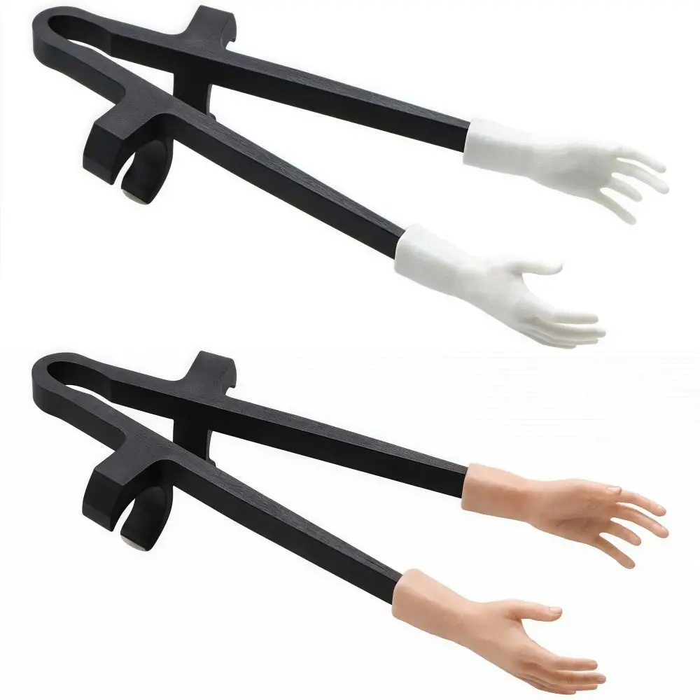 Novelty Reusable Finger Snack Chopsticks PLA Lightweight Finger Food Tongs Compact Durable Game Snack Clips Party-Use