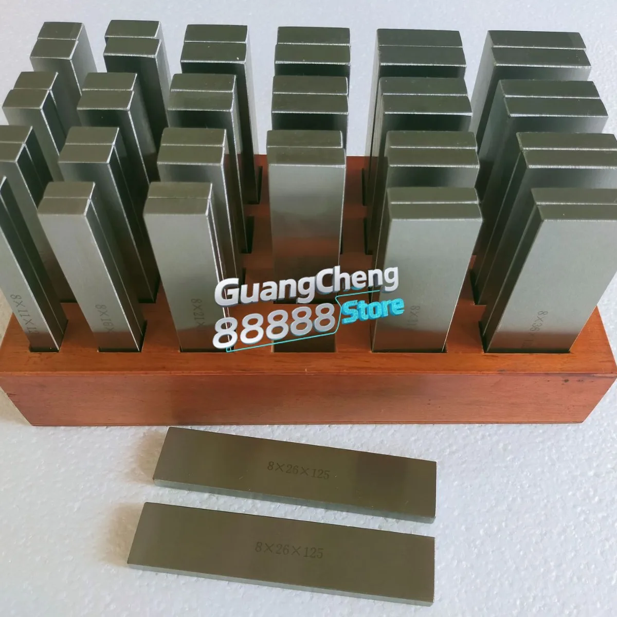 

125mm 24 pairs of high-precision 48-piece parallel horns, equal height block hardened parallel horns