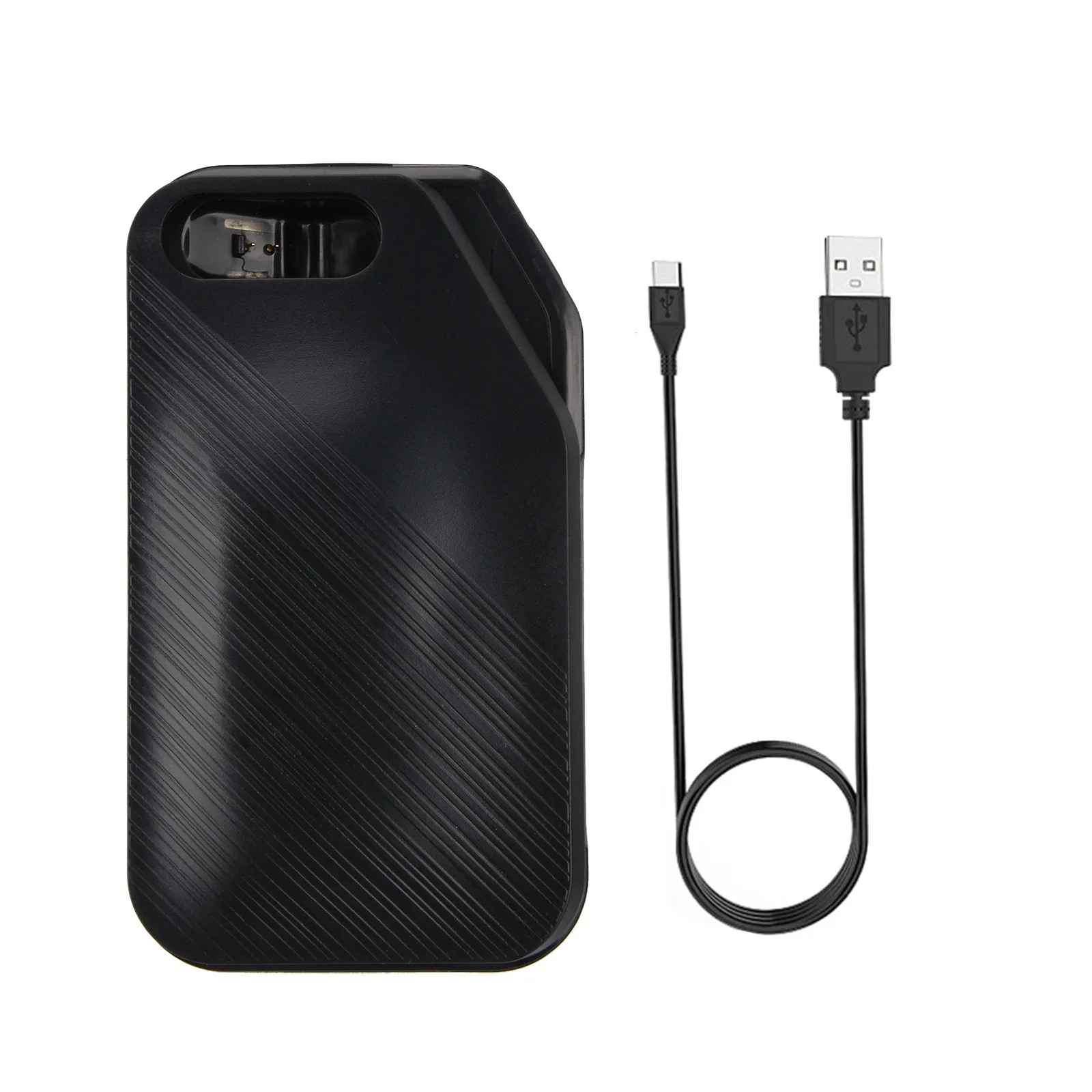 Estuche de carga portátil para auriculares Plantronics Voyager 5200/5210, accesorio negro, caja de almacenamiento para cargador de auriculares de 400MAH, 1 ud.