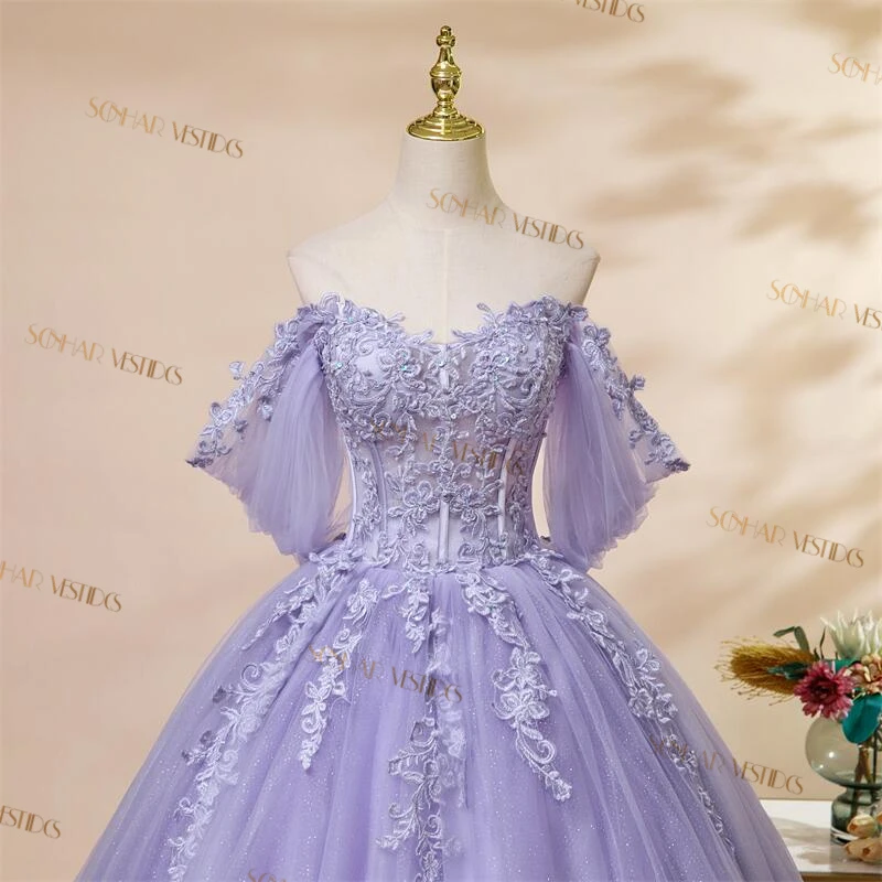 Sonhar Vestidos Luxury Party Dress Shiny 15 Quinceanera Dresses Ball Gown Classic Prom Gown Formal Evening Dress Customized 2026