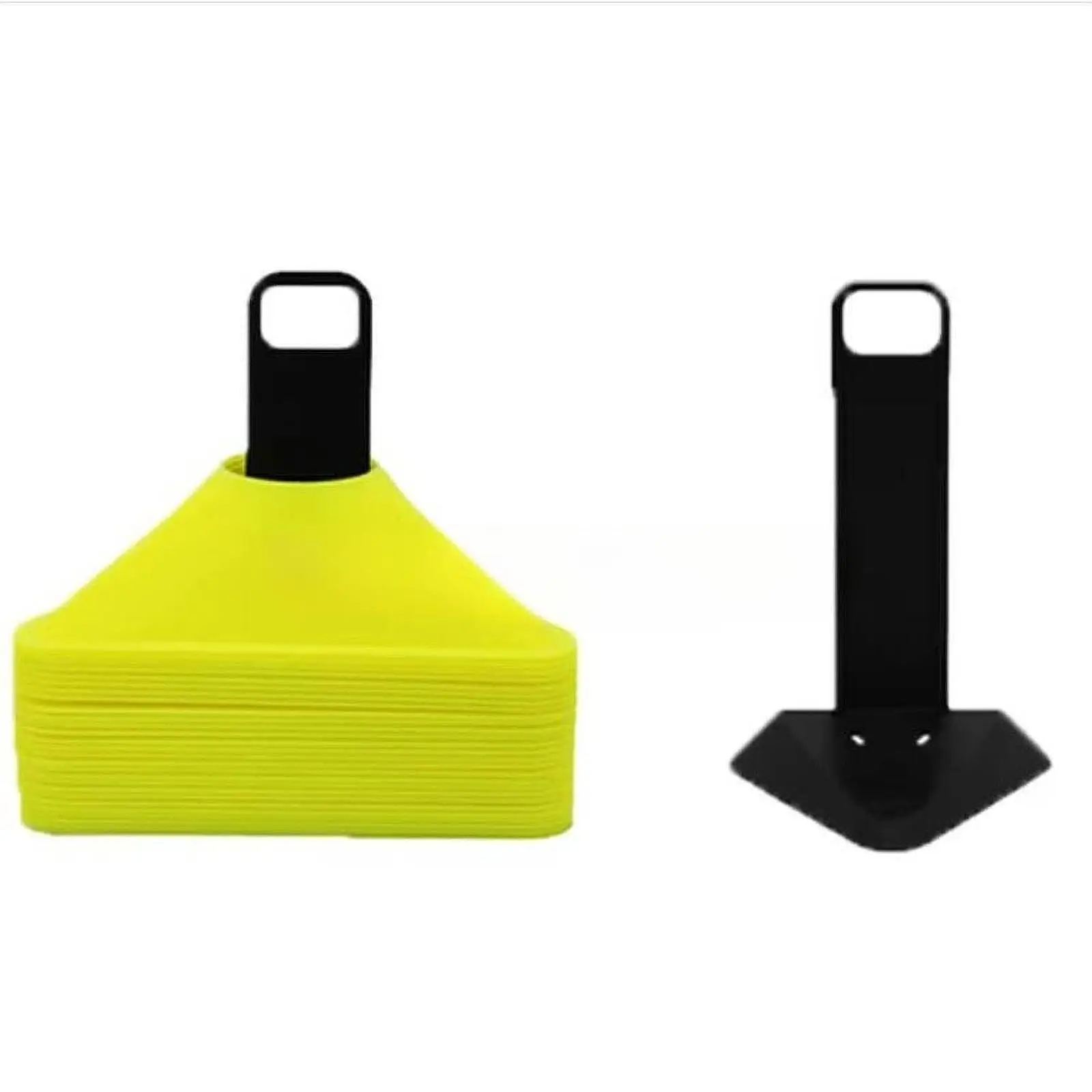 

Soccer Cone Holder Space Saving Soccer Drill Agility Training Disc Carrier for Practicing Basketball Baseball Dribbling Coaching