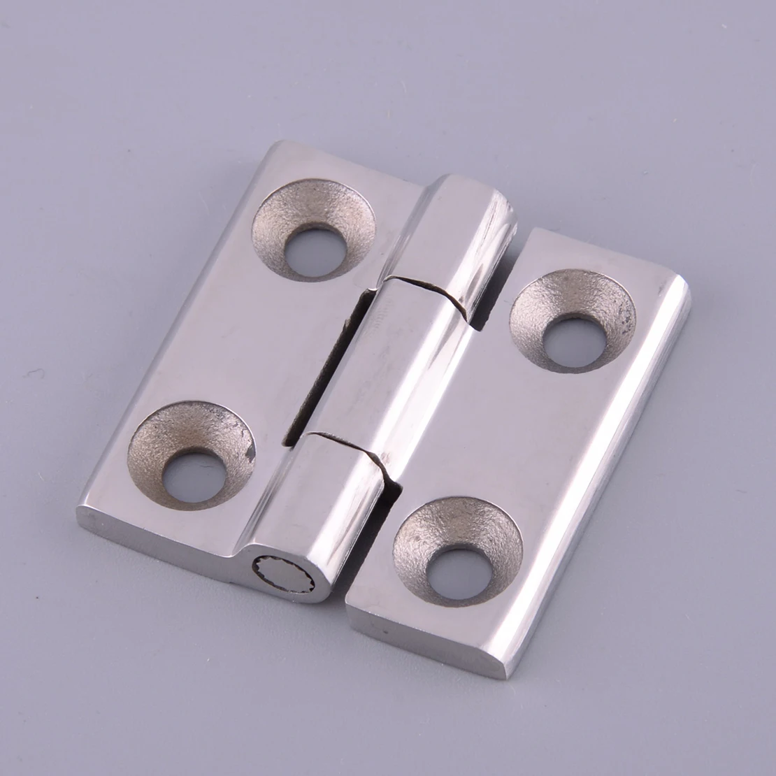 

304 Stainless Steel Marine Boat Door Hatch Square Butt Hinge Deck Hardware 50x50x6mm