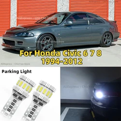 T10 LED W5W 12V Car Lights CANBUS Parking Signal Lamp For Honda Civic 6 7 8 1994-2000 2001 2002 2003 2004 2005 2006 2007 08 2012
