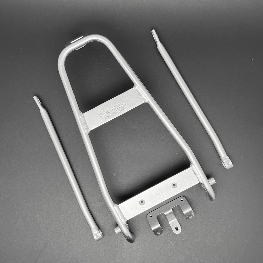 Unionjack For Folding Bicycle A/C/P Tline Modified Ultra-Light Aluminum Luggage Rack for Easy Handling V5 For BROMPTON