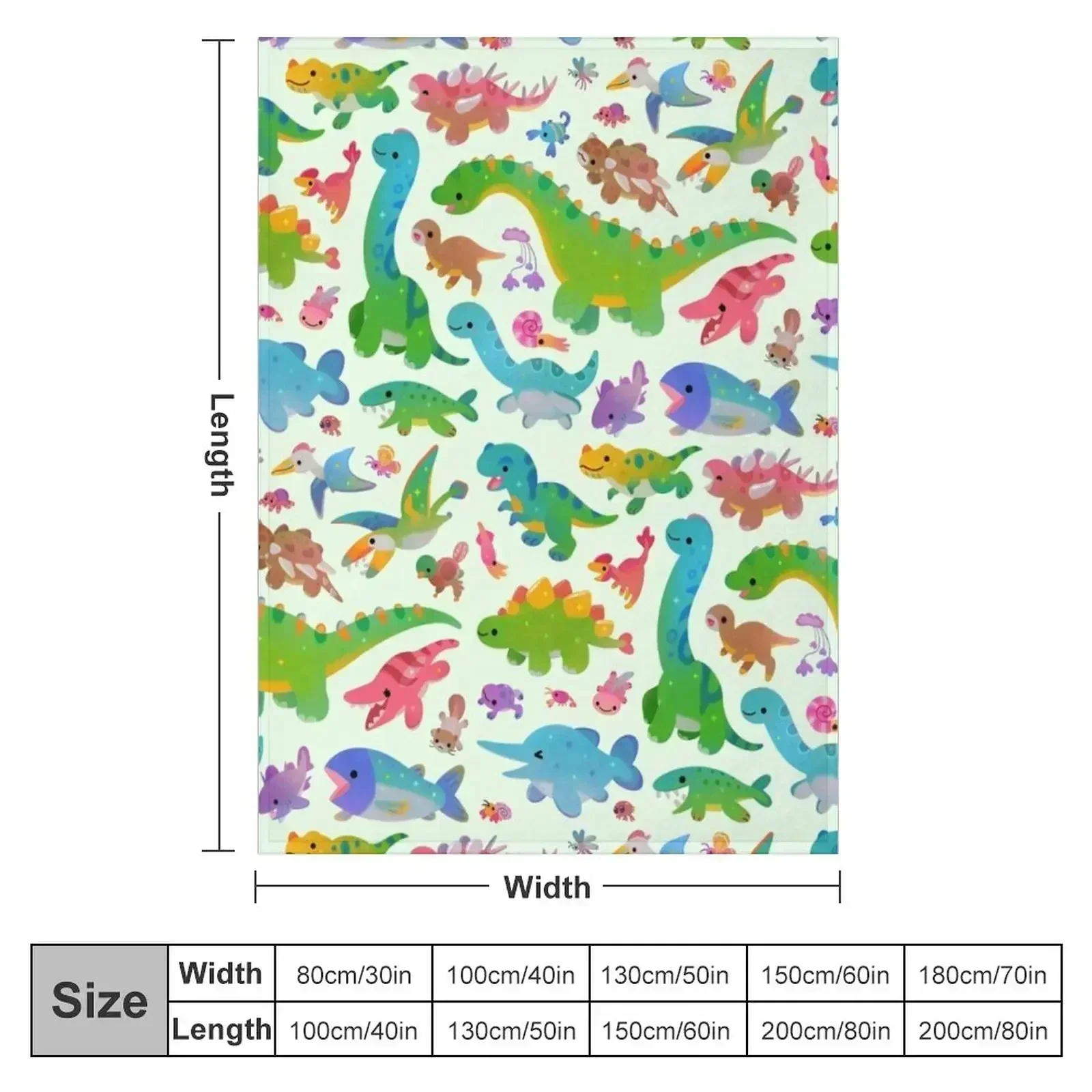 Jurassic baby Throw Blanket for winter Kid'S Soft Plaid Sofa Throw Plaid Thins Blankets