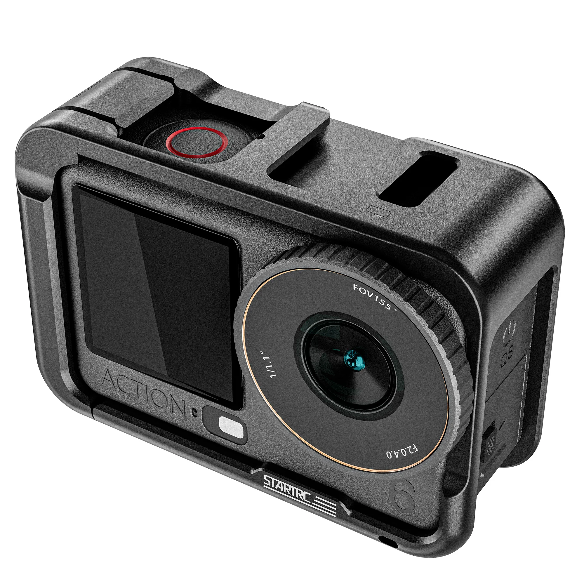 

Клетка из алюминиевого сплава STARTRC PHOTO для DJI OSMO Action 6 с креплением Cold Shoe / Quick Release, базовая версия, для экшн-камер