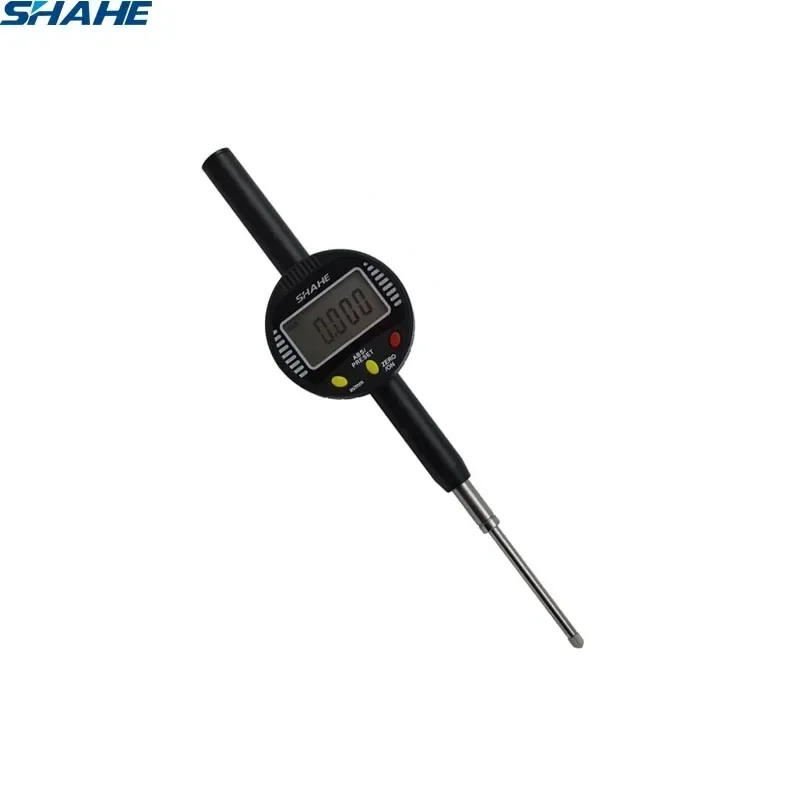 Shahe 0-50 mm Digital Gauge Indicator Micron Dial Indicator Digital Dial Indicator 0.001 mm Dial Gauge