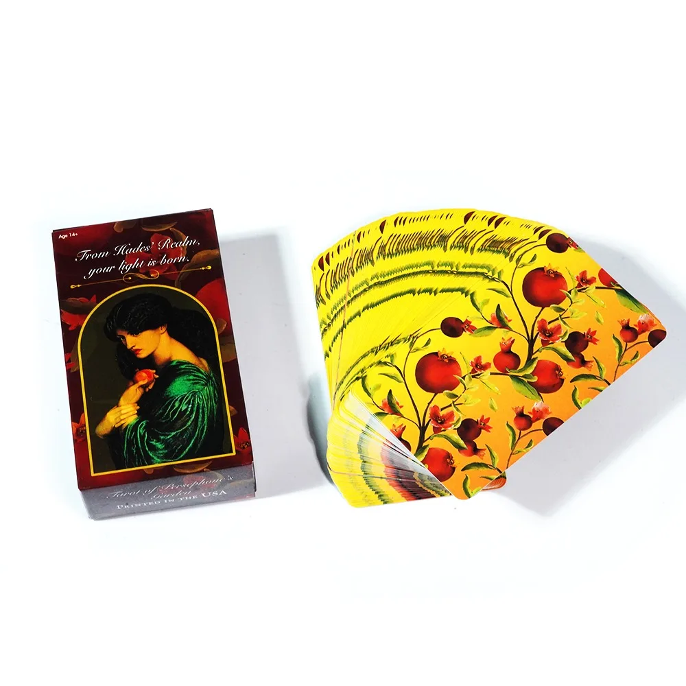 Classic Black Rider Waite Tarot Deck 10.3*6 Cm In Russian Language with Guidebook for Beginners 78 Pcs Tarot Cards