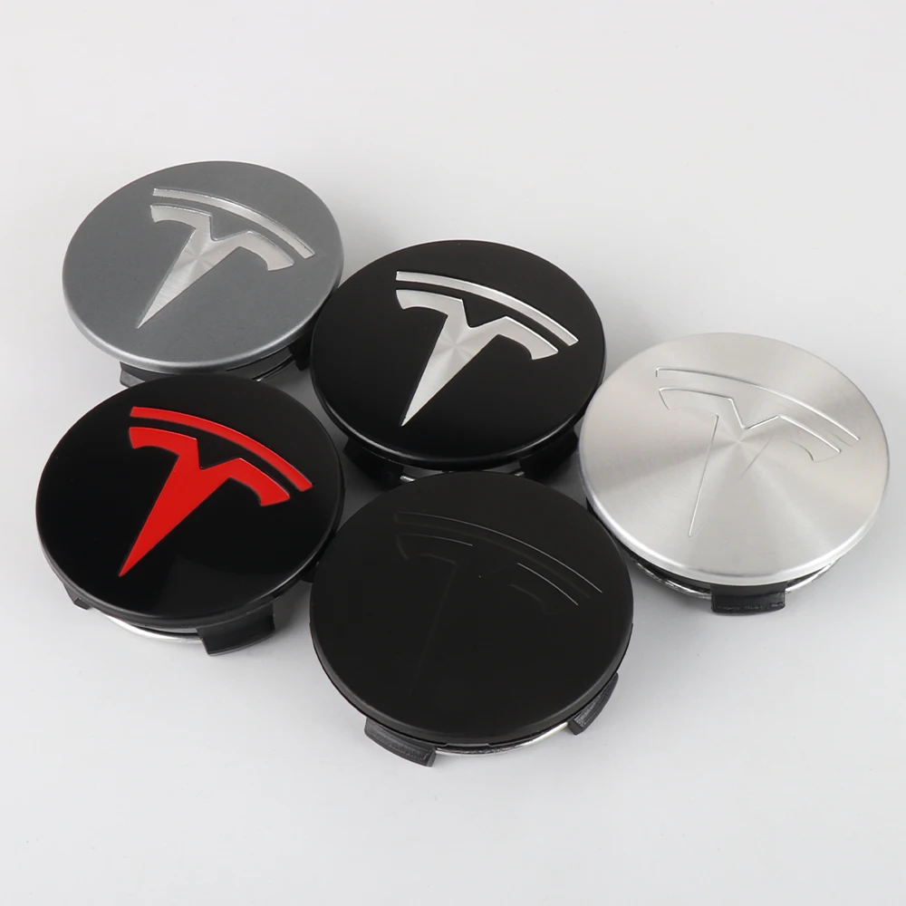 

4 шт., 56 мм, подходит для оригинальной крышки ступицы колеса Tesla Model3 Model Y Model S X, центральная крышка ступицы колеса, логотип