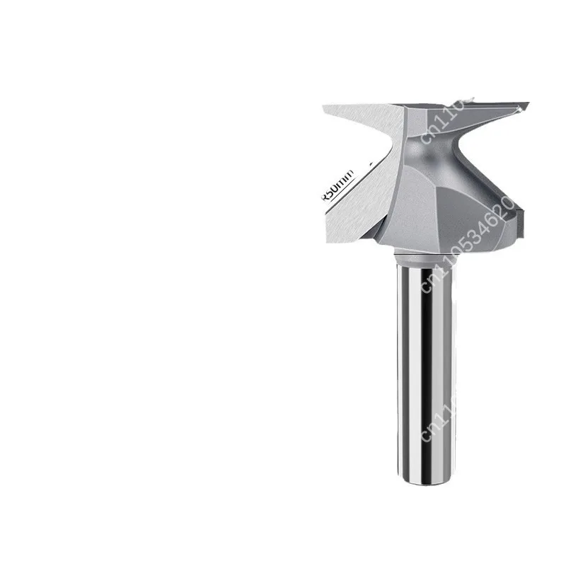 Curved Edge Forming Router Bit for Cabinetry, 4-in-1 Milling Cutter for Doors & Panels, Woodworking Tool for Softening Edges