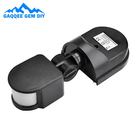 AC 110V 220V Human Motion Sensor Optical Switch Sensing Distance Optical Control Adjustable Delay Switch PIR Infrared Sensor