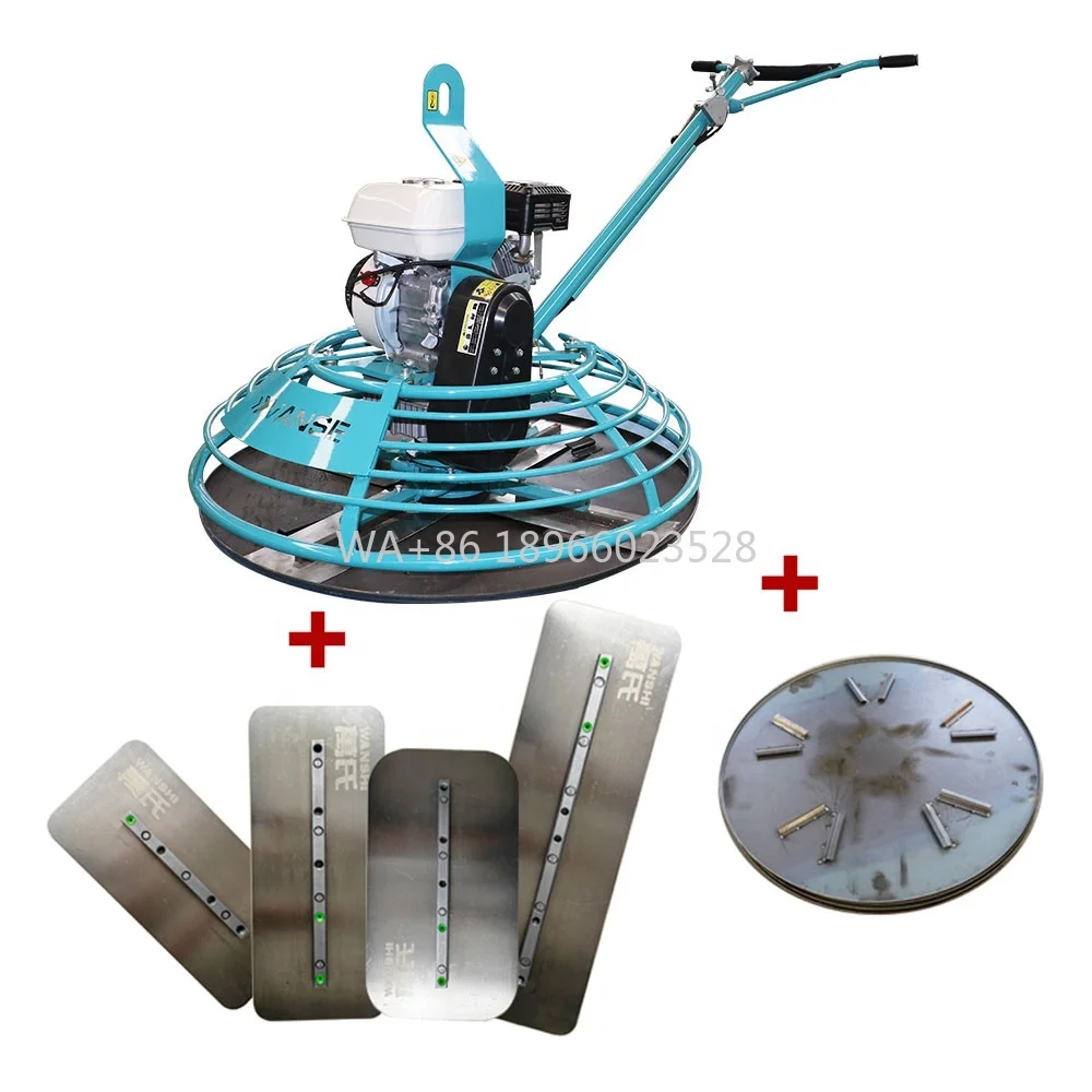 

VANSE VS436 Handheld Power Trowel Machine Concrete Power Finish Blade Concrete Power Trowel Machine Price