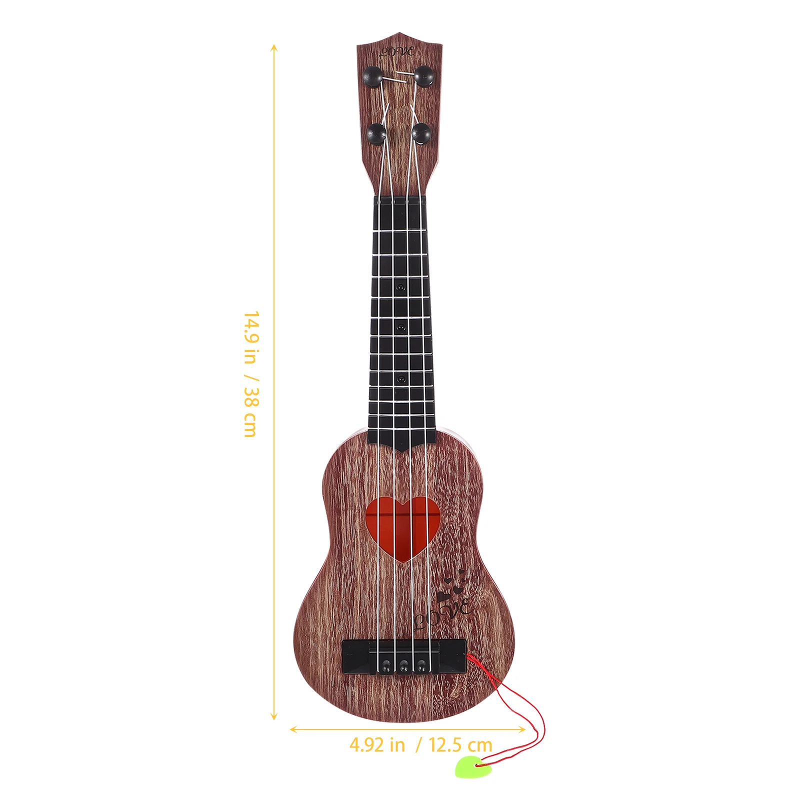 Iniciante ukulele guitarra de madeira ukulele instrumento musical clássico crianças brinquedo presente crianças guitarra ukuleles para crianças