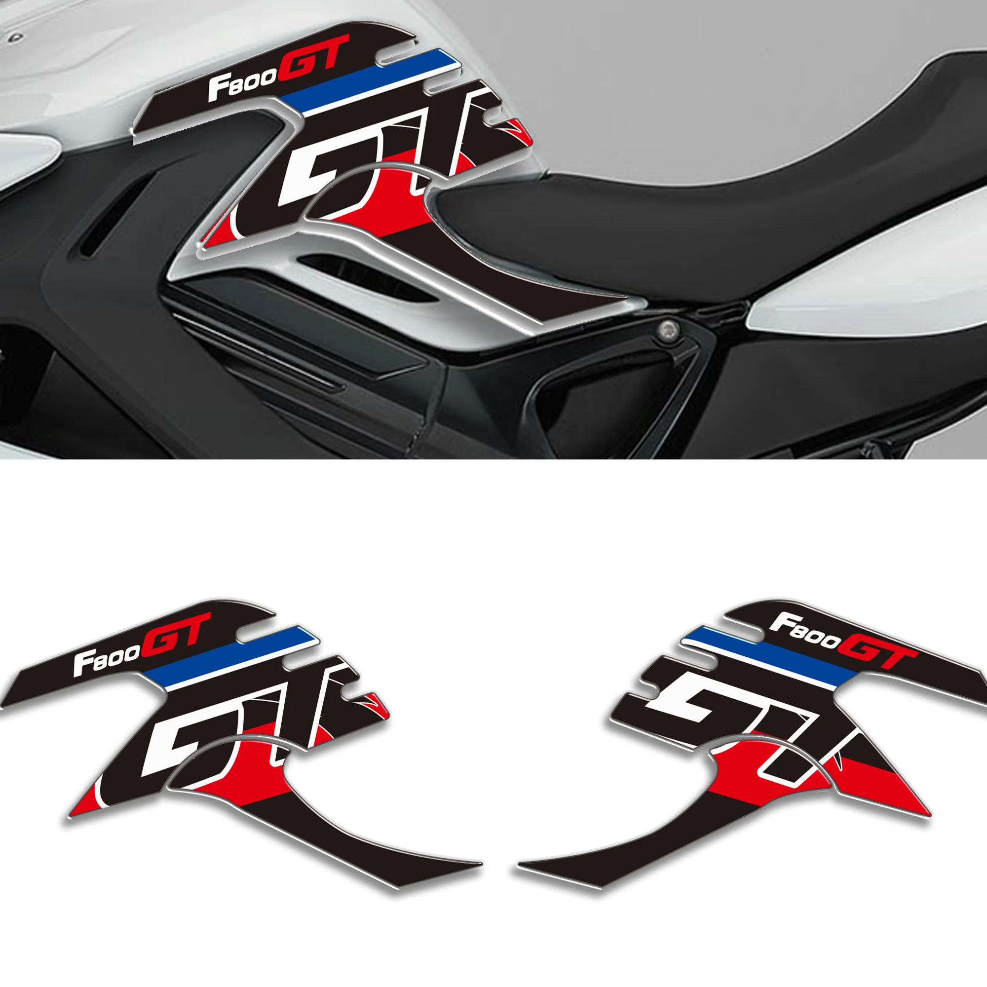 New product For BMW F800GT F 800 GT 2013-2020 Motorcycle 3D Gel Tank pad Protector Stickers Paint Protection Decal Kit