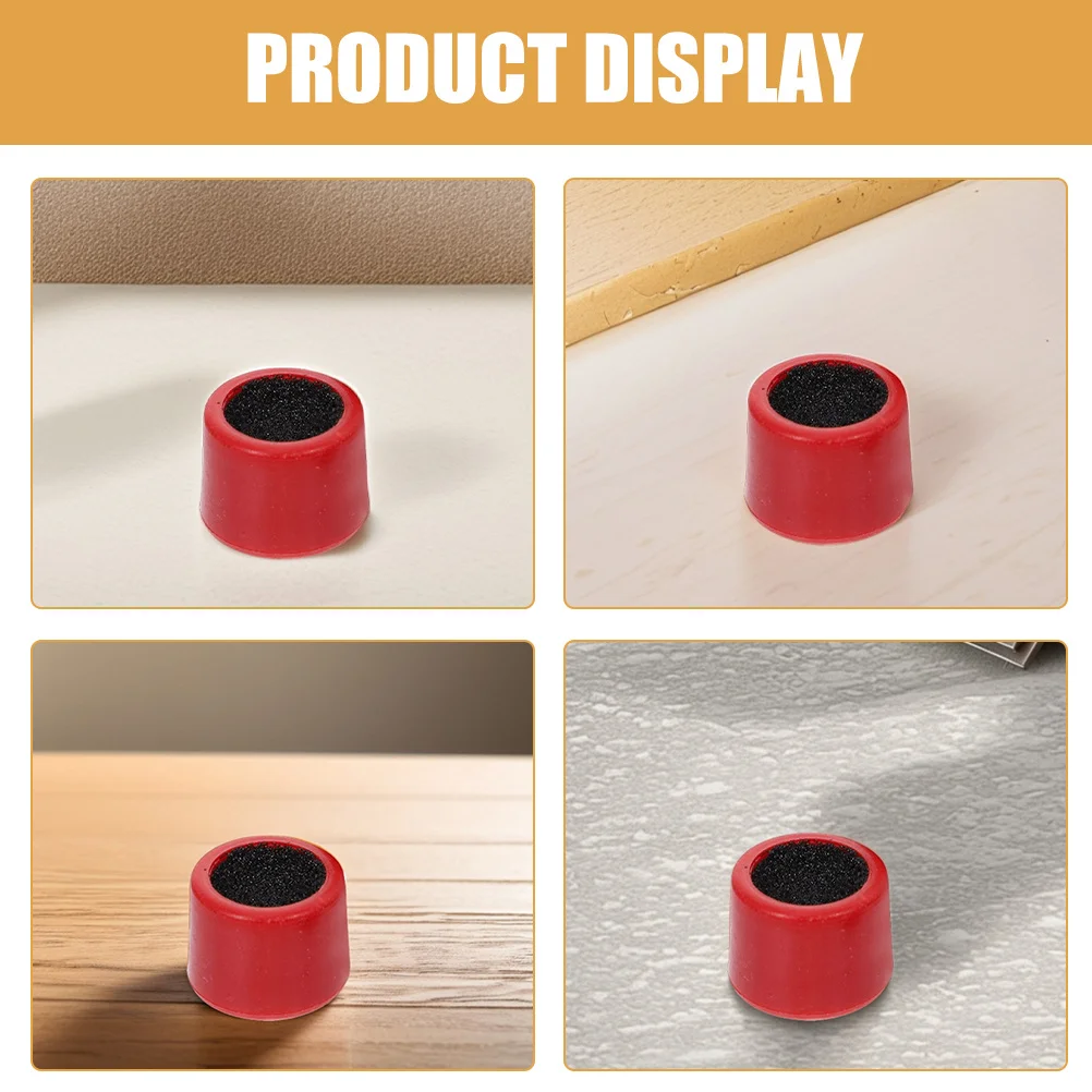 3Pcs Round Pool Cue Tip Sander Tool for Shaping Repairing Billiard Cue Tips Red Sanding Tool Set Billiards Accessories